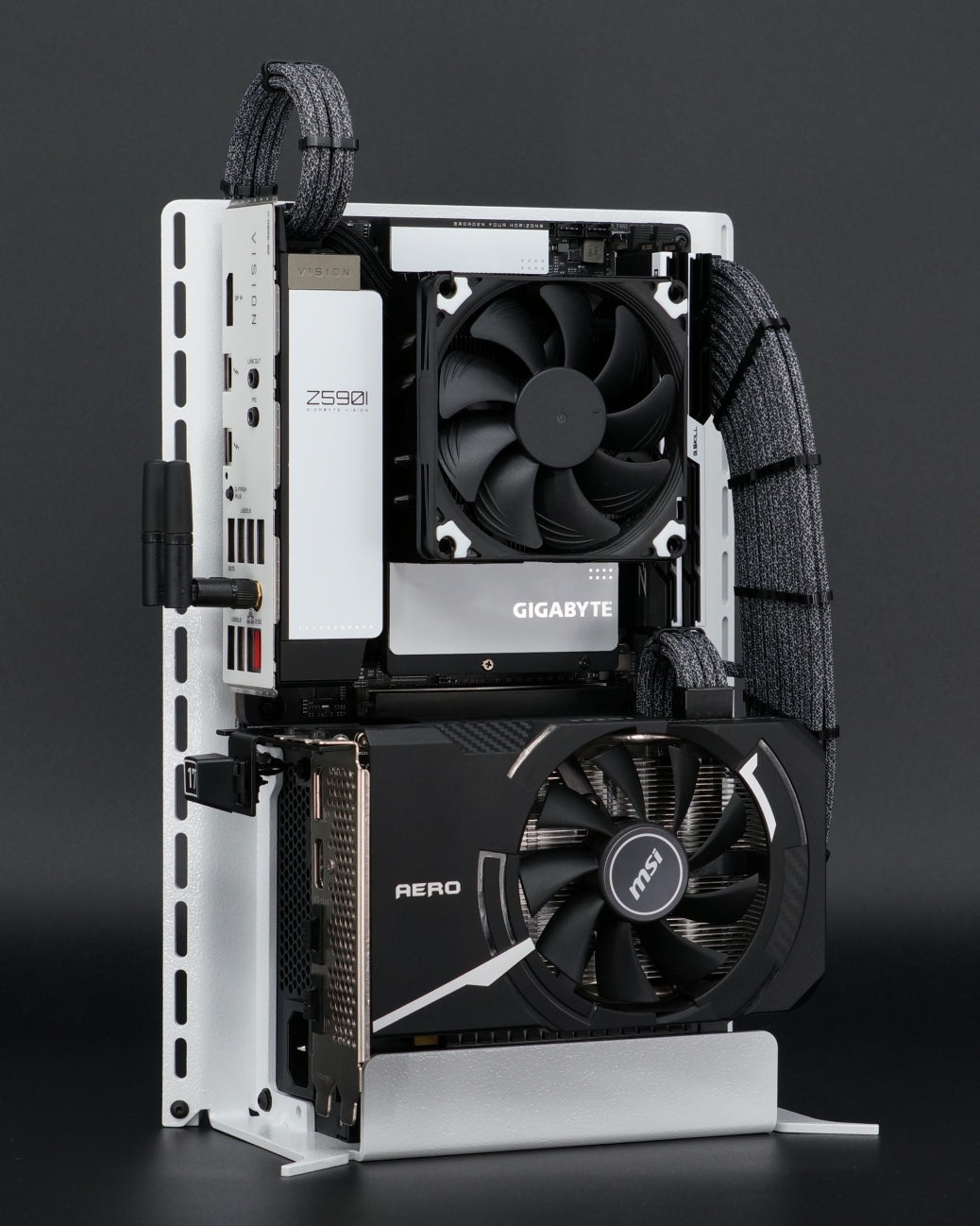 Air cooled canvas prototype build